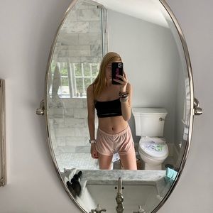 Brandy Melville (John Galt) pink velvet shorts!